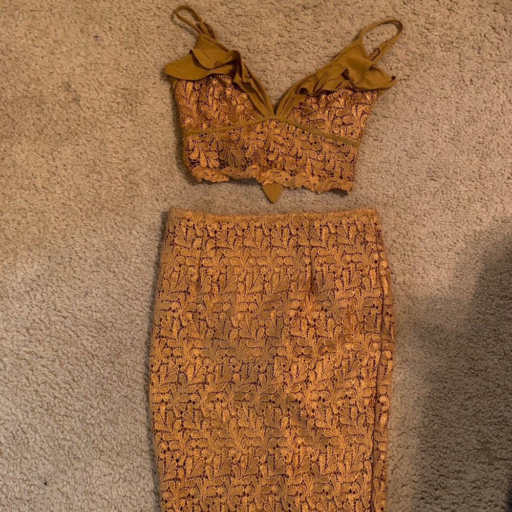 Sexy two piece dress